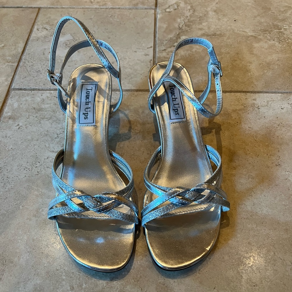 Silver heels